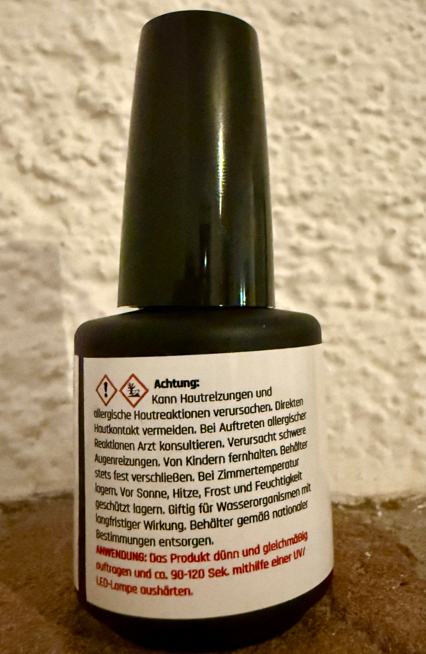 B&amp;C UV Glossy finish 15ml Hema-free