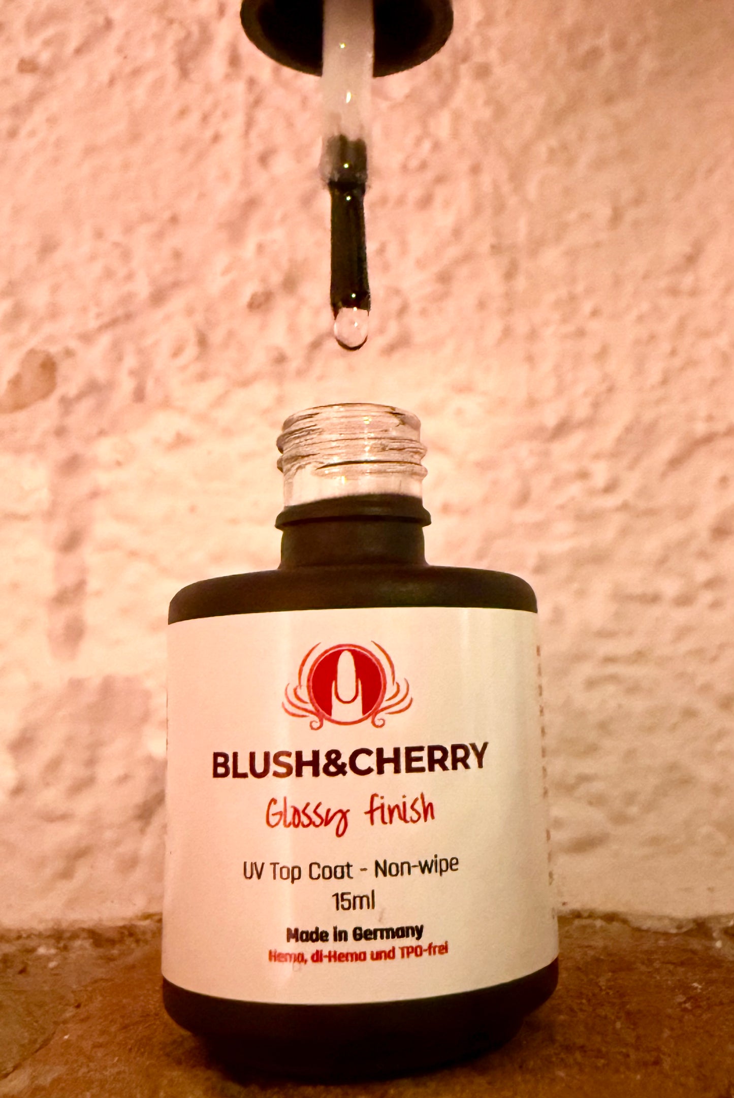 B&amp;C UV Glossy finish 15ml Hema-free