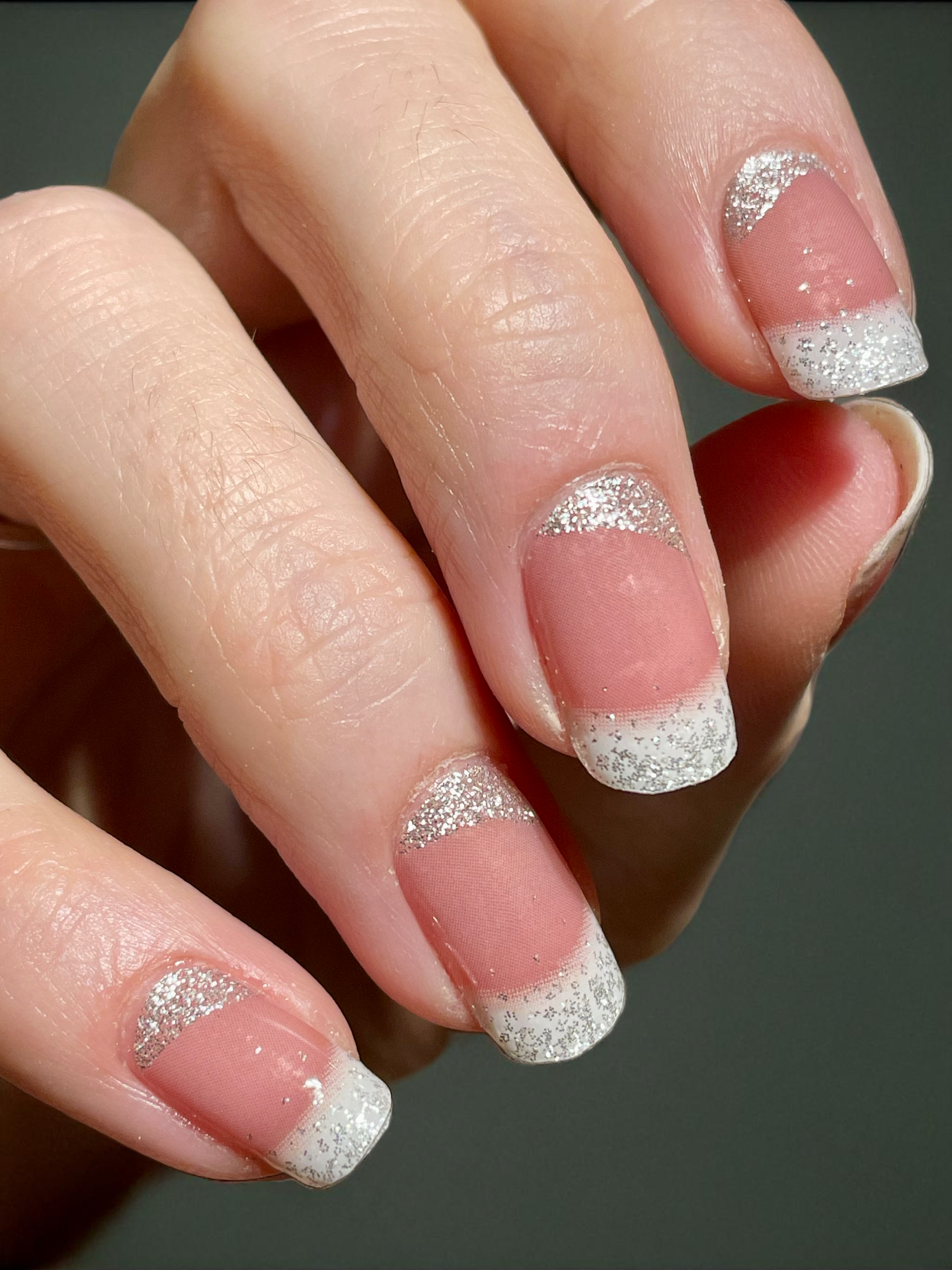 Dazzling French 16er-Blush&Cherry-Exklusiv-Blush&amp;Cherry-Blush and Cherry-Nagelfolien-Non UV-Ohne UV