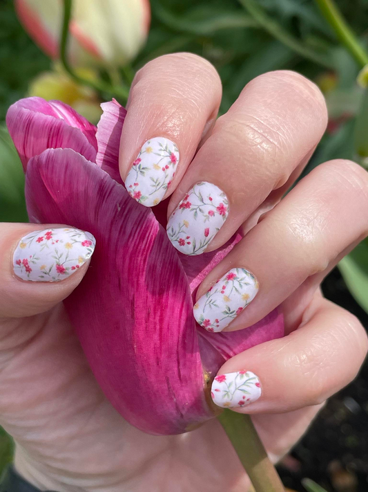 Blossom Babe 16er-Blush&Cherry - Blush and Cherry - Nagelfolien ohne UV