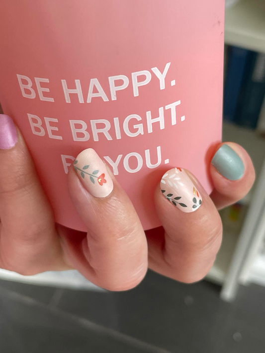 Felicity 22er-Blush&Cherry - Blush and Cherry - Nagelfolien ohne UV