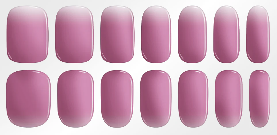 Hey, Let’s Be Friends-Blush&amp;Cherry - Blush and Cherry - Heyhae UV Gel Folien - Premium Solar