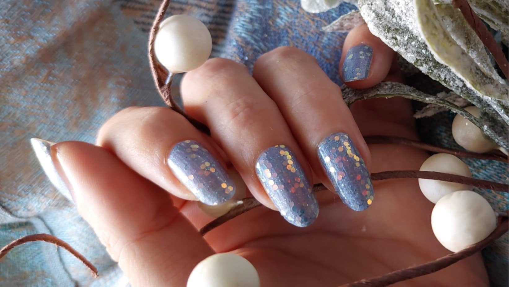 Crystal Chill 16er-Blush&amp;Cherry - Blush and Cherry - Nagelfolien ohne UV