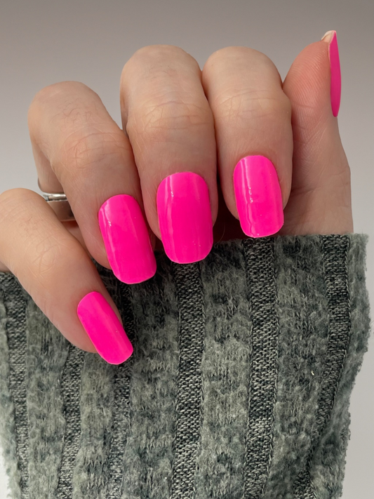 Nagelfolie Nail wraps Blush&Cherry Neon Pink