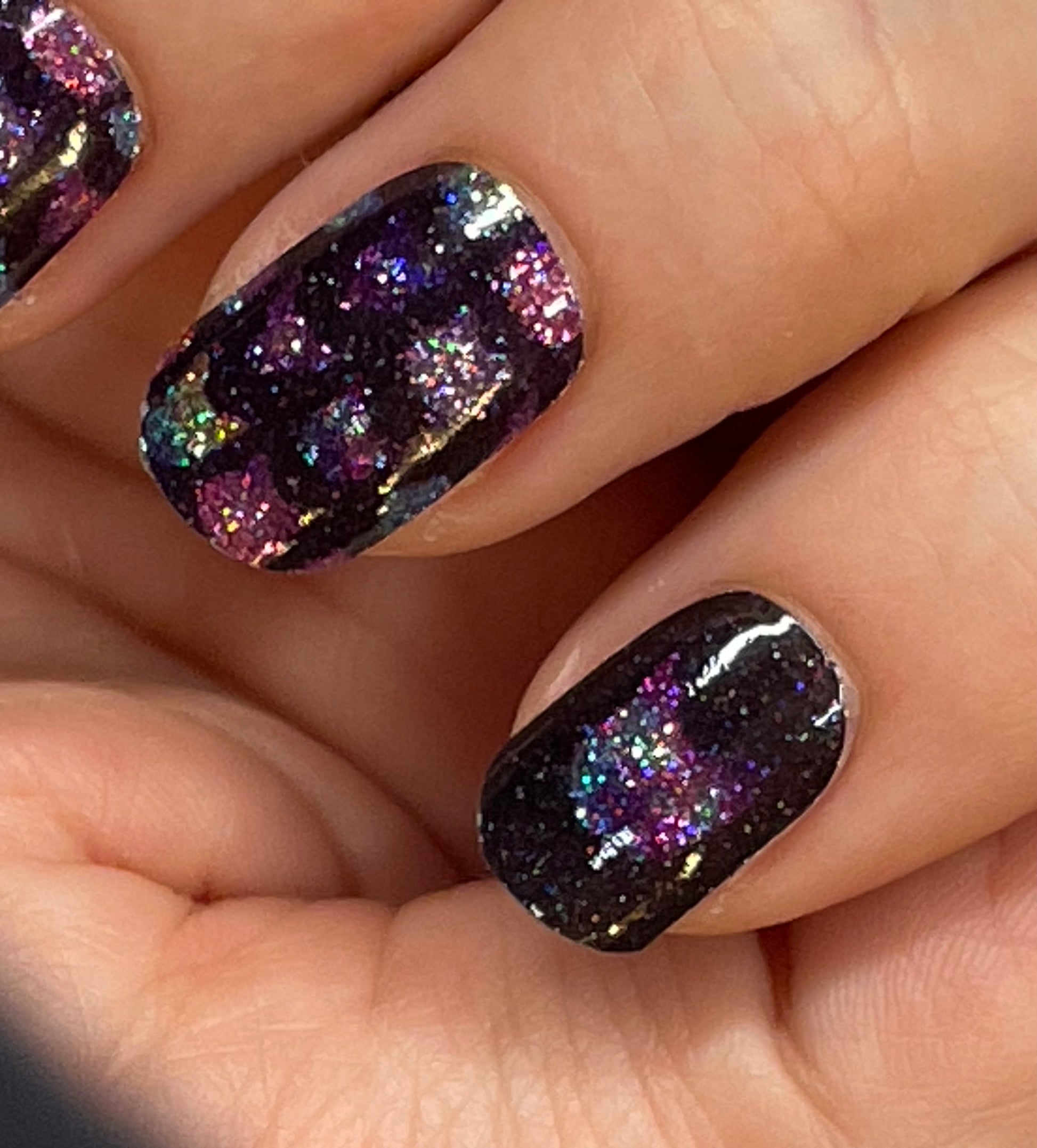 Nagelfolie Nail wraps Blush&Cherry Space Kitten