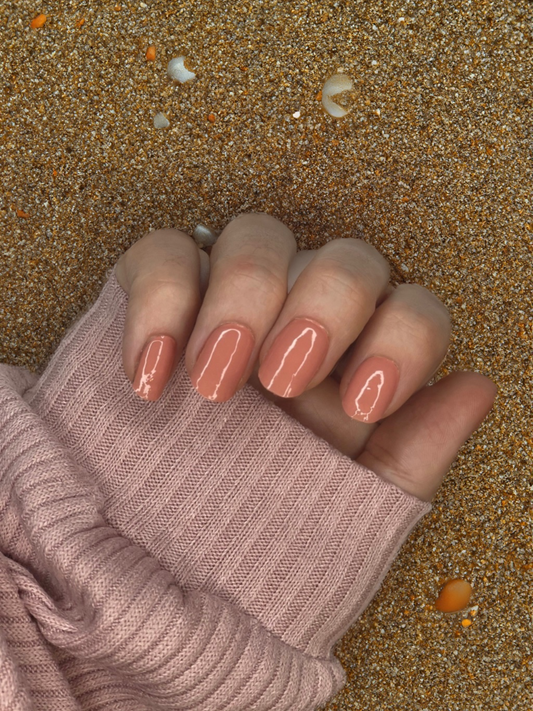 Nagelfolie Nail wraps Blush&Cherry Coral