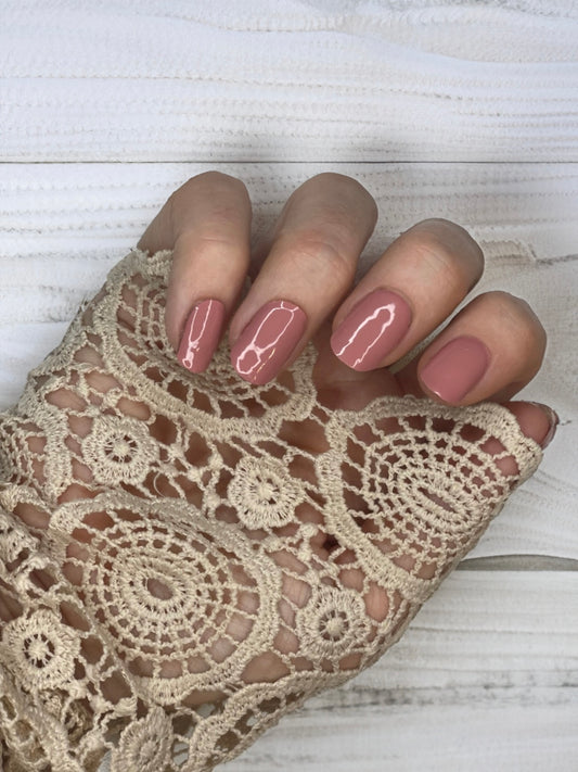 Nagelfolie Nail wraps Blush&Cherry Rosewood