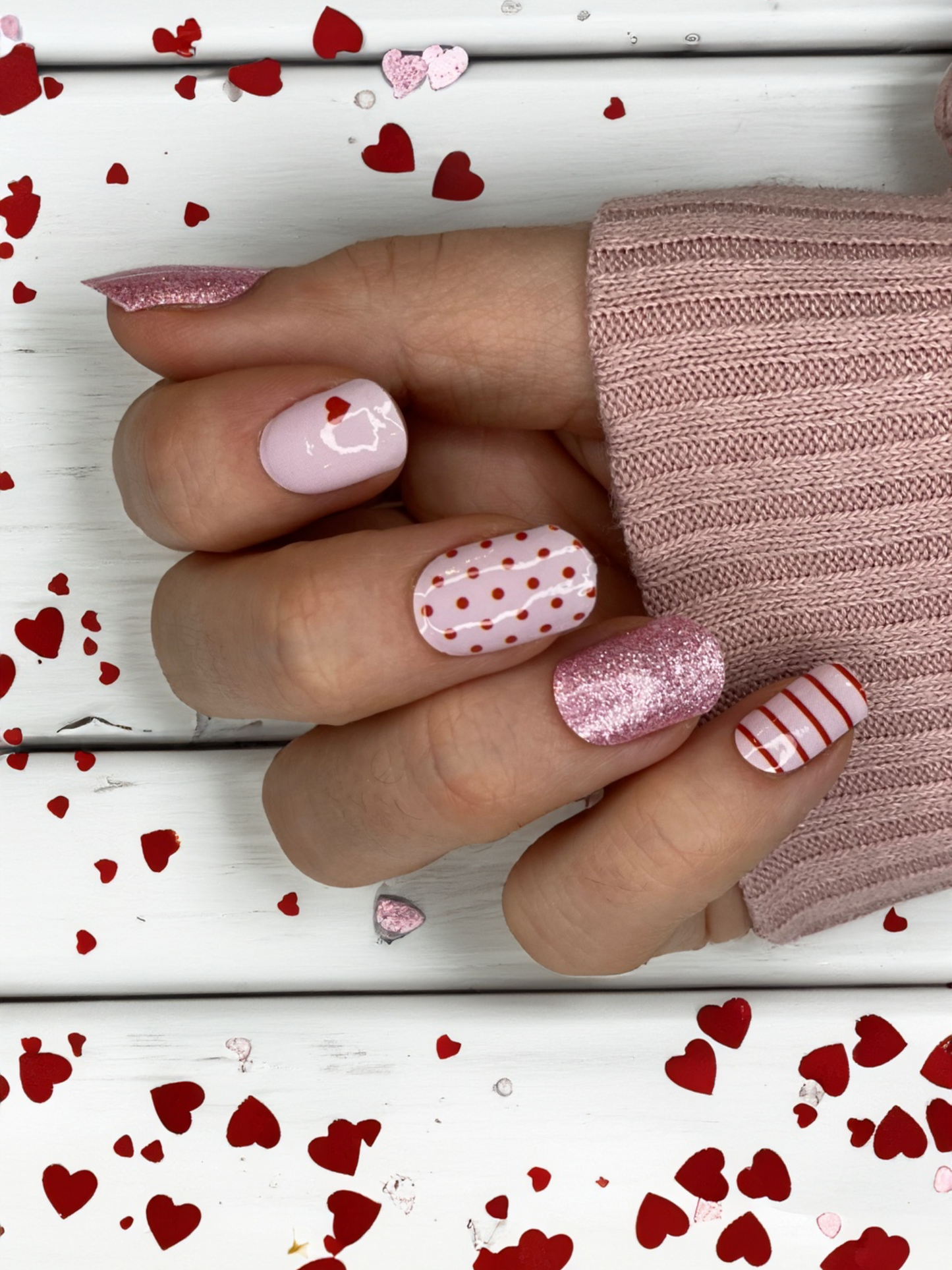 Nagelfolie Nail wraps Blush&Cherry Oh Darling!