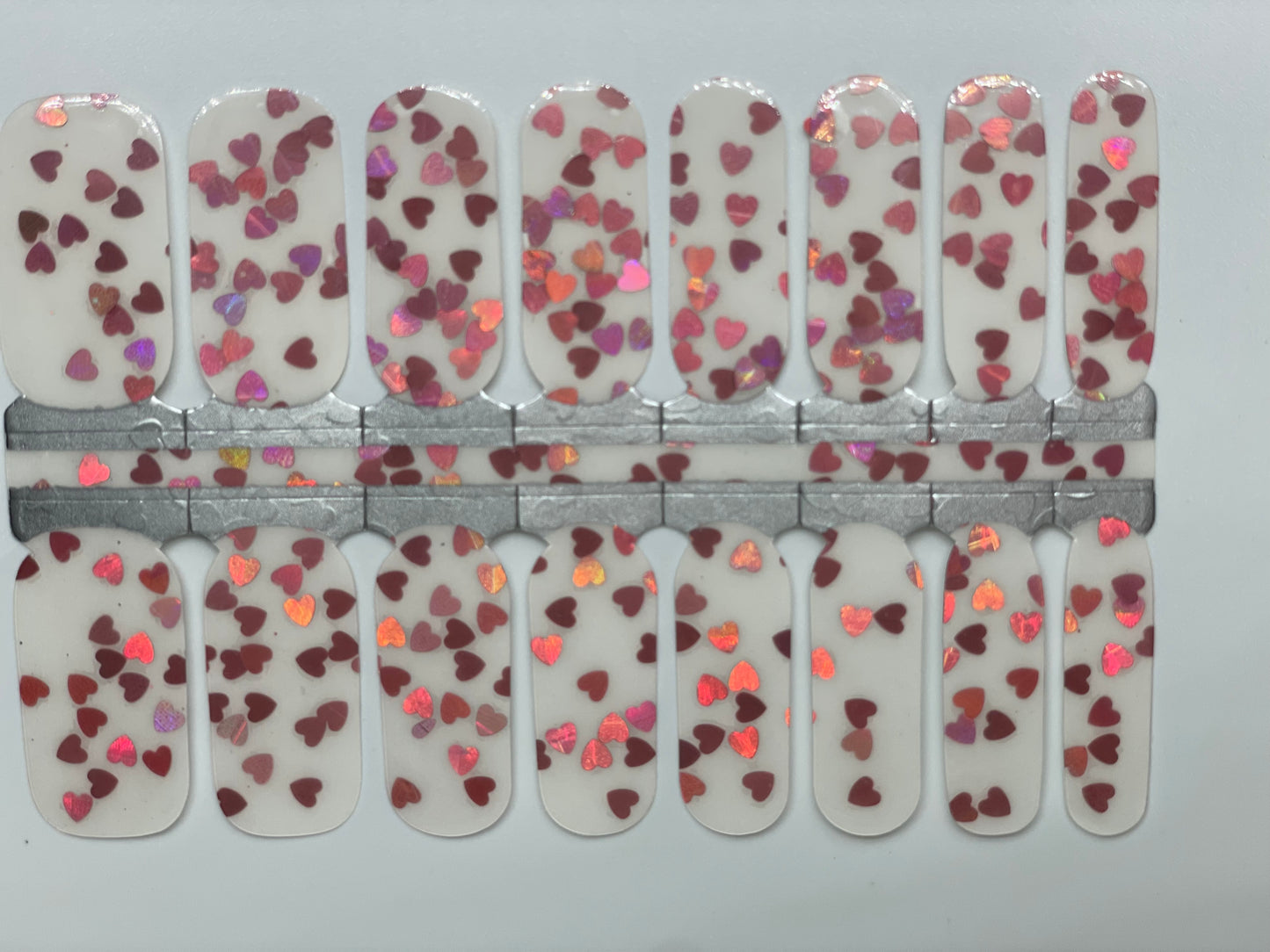 Nagelfolie Nail wraps Blush&Cherry Queen of hearts