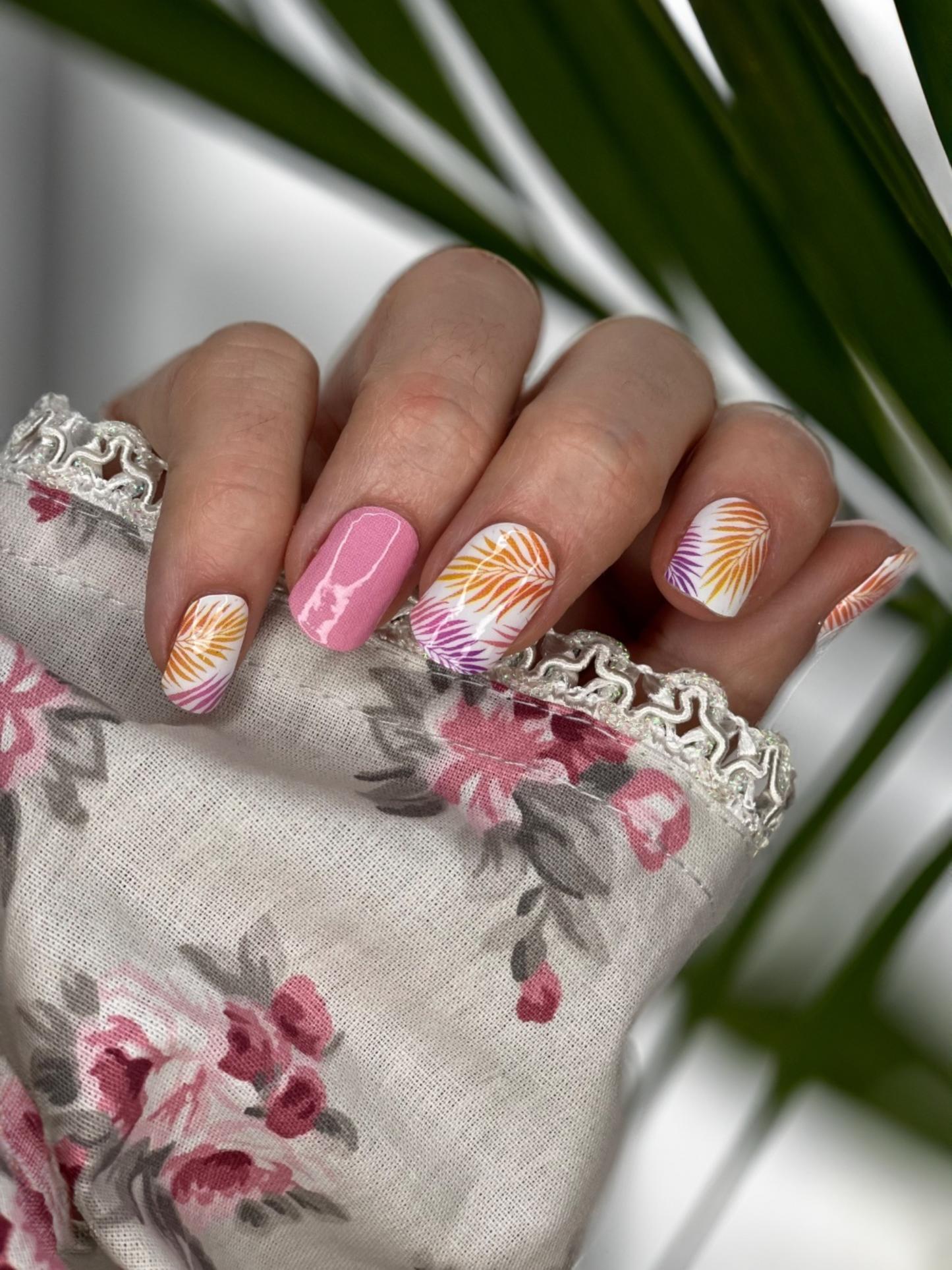 Nagelfolie Nail wraps Blush&Cherry Maui